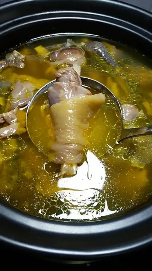 美食#老母鸡汤这样做汤鲜味美营养好喝