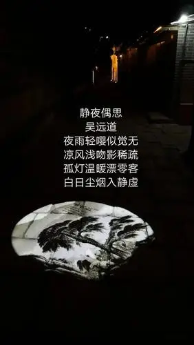 白日尘烟入静虚孤灯温暖漂零客凉风浅吻影稀疏夜雨轻嘤似觉无3,静夜偶