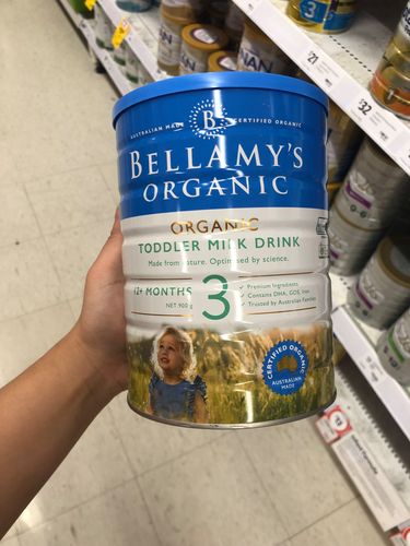 bellamys 贝拉米奶粉3段三段 900g 有机婴幼儿配方奶粉 澳洲直邮