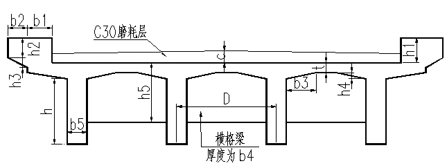 整体简支t型梁桥计算书