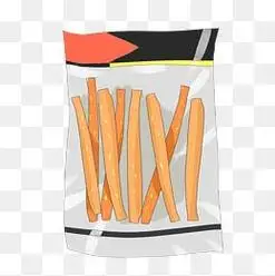 辣条简笔画单个的