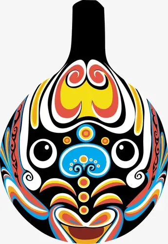 矢量卡通脸谱素材图