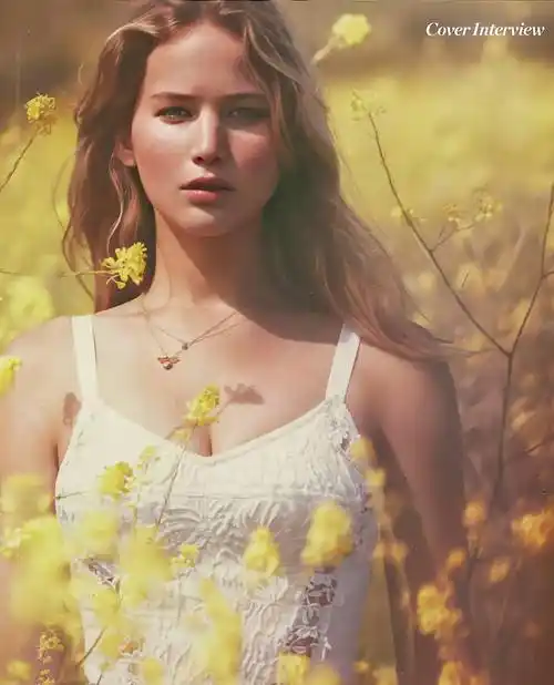 原创原创为艺术献身之美国好莱坞90后女星詹妮弗劳伦斯