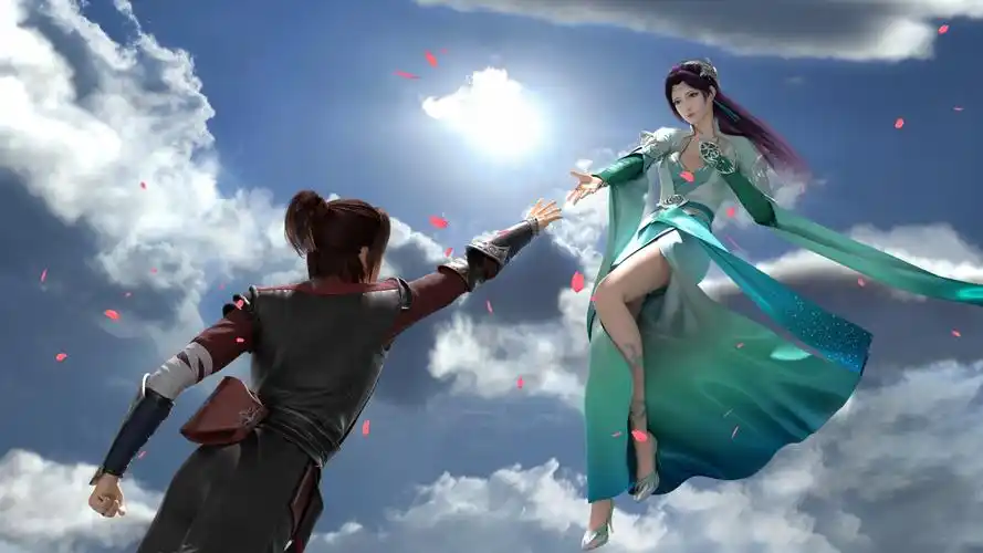 斗破苍穹 云韵 萧炎4k高清壁纸_4k动漫图片高清壁纸_墨鱼部落格