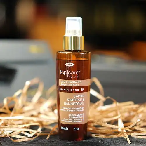 意大利进口丽莎贝lisap修护亮泽护发精油柔顺抚平护发精油