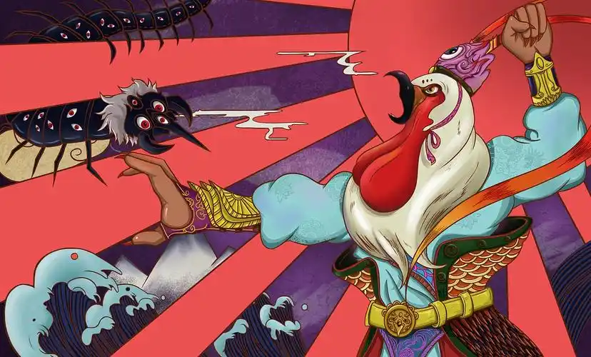 形象采用的是昴日星官