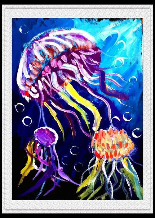 名仕色彩班19轮《水母》