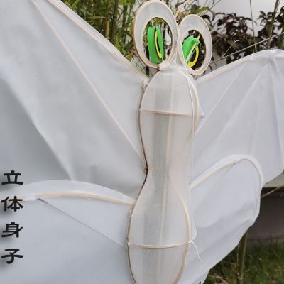 传统潍坊空白立体大蝴蝶风筝diy绘画涂鸦填色放飞手工轧制竹骨架