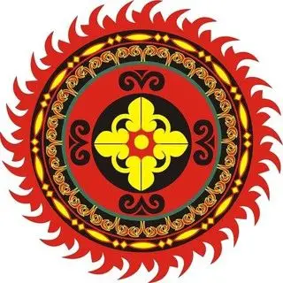 彝族图腾文化图片