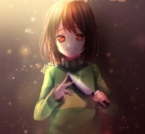 传说之下chara头像图片