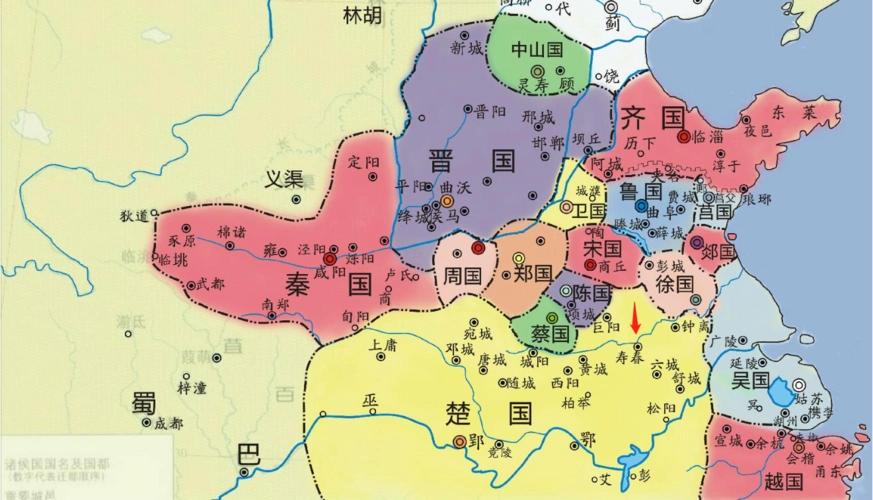 6868周为六,蓼国地,襄王三十年(公元前622年)楚灭六,蓼,地入于楚
