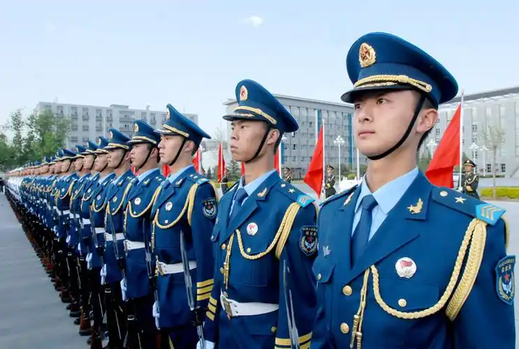 天之骄子中国人民解放军三军仪仗队图片