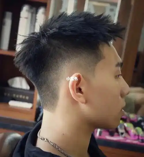 小飞机头发型(前刺造型)