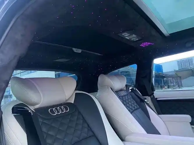 奥迪q7 7改4航空座椅,内饰升级改装案例