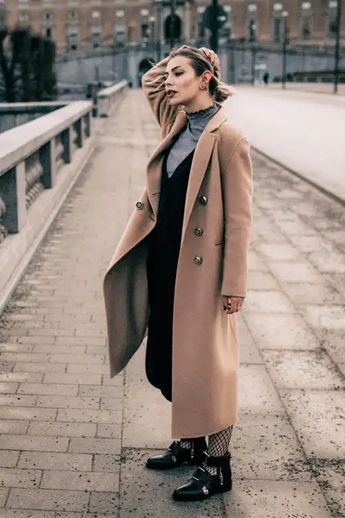 mashasedgwick时尚博主搭配欧美街拍大衣