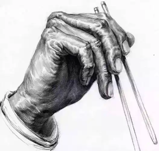 画人难画手,只要画好不同角度的手考试就能加10分_素描_手部_基础
