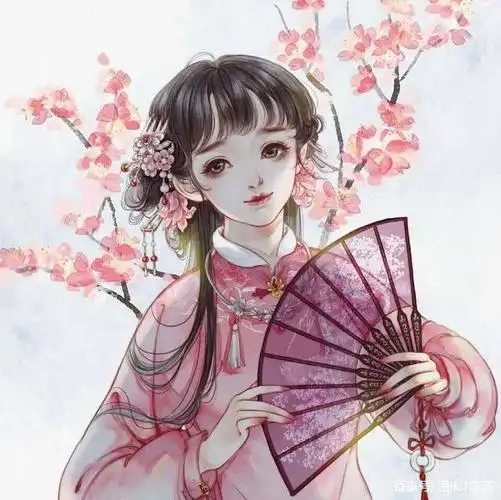 古风女生头像 做一个明媚的女子