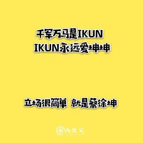 在打call这件事上ikun绝不认输ikun霸气应援口号赏析