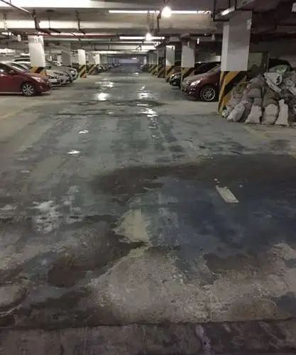 一言不合就爆改,地下车库破损改造,就这样处理,既经济又环保