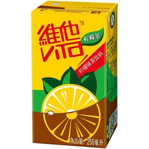 维他饮料柠檬250ml16盒纸箱整箱清新茶饮料