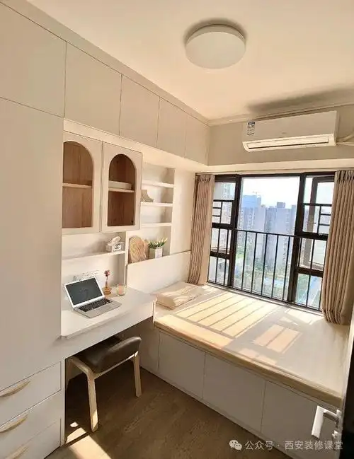 90㎡精装修三室两卫,加风管机,满足超级收纳|收纳|飘窗|风管机_新浪