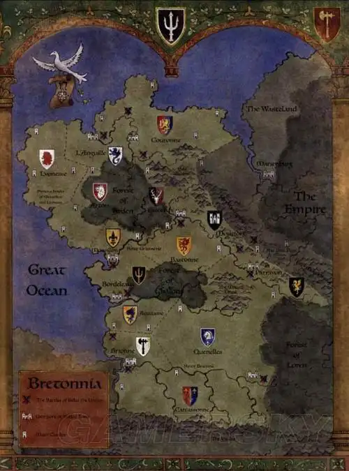 战锤全面战争中古战锤人类国家与地图介绍