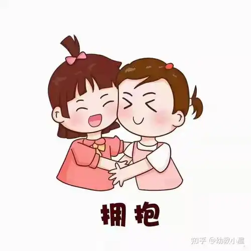 幼儿园早上入园打招呼图片素材可直接打印使用