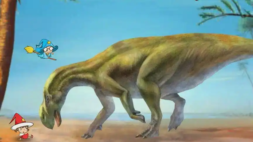 恐龙博物馆:高吻龙 强壮的四肢可爱的外形