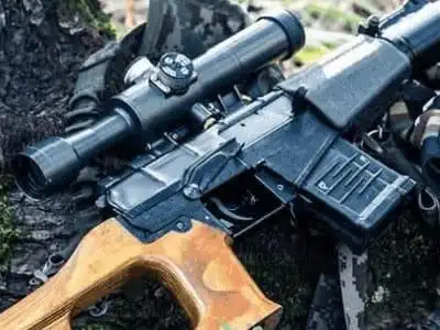 和平精英:"呲水枪"vss,这是一把无比适合伏地魔的狙击步枪