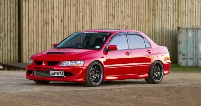 爆改三菱九代evo