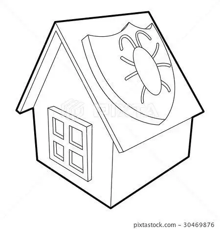 house的简笔画法