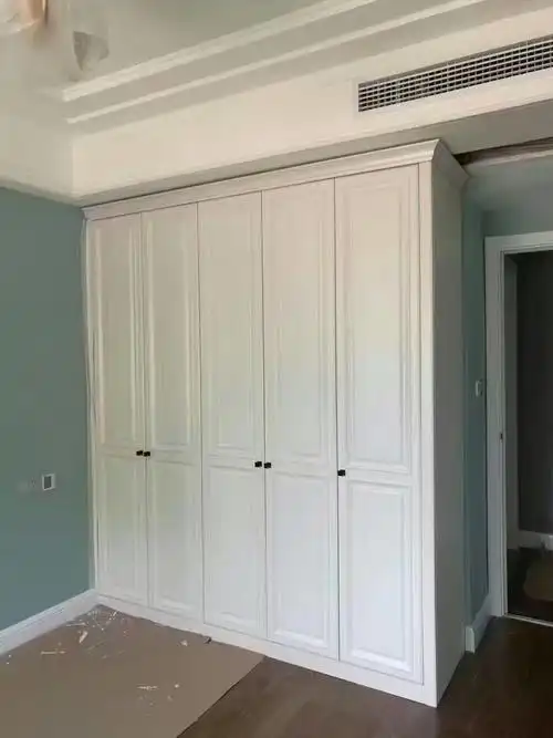 对开衣柜门样式造型效果图