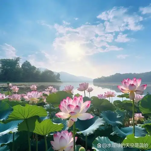好运头像 | 荷气生财,湖心荷韵 适合作为头像的一组荷花图 	 0202