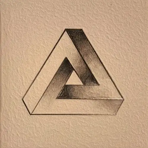 立体三角形绘画步骤