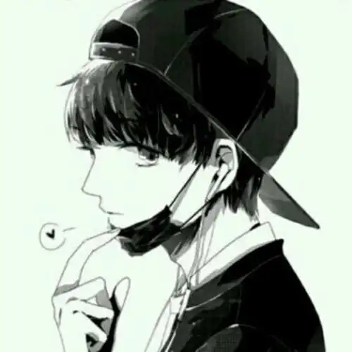 求侧面的动漫男生头像不要东京种