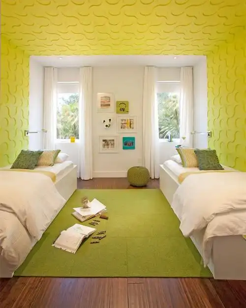 现代简约三居室装修效果图347平米48万现代简约三居室装修案例大全