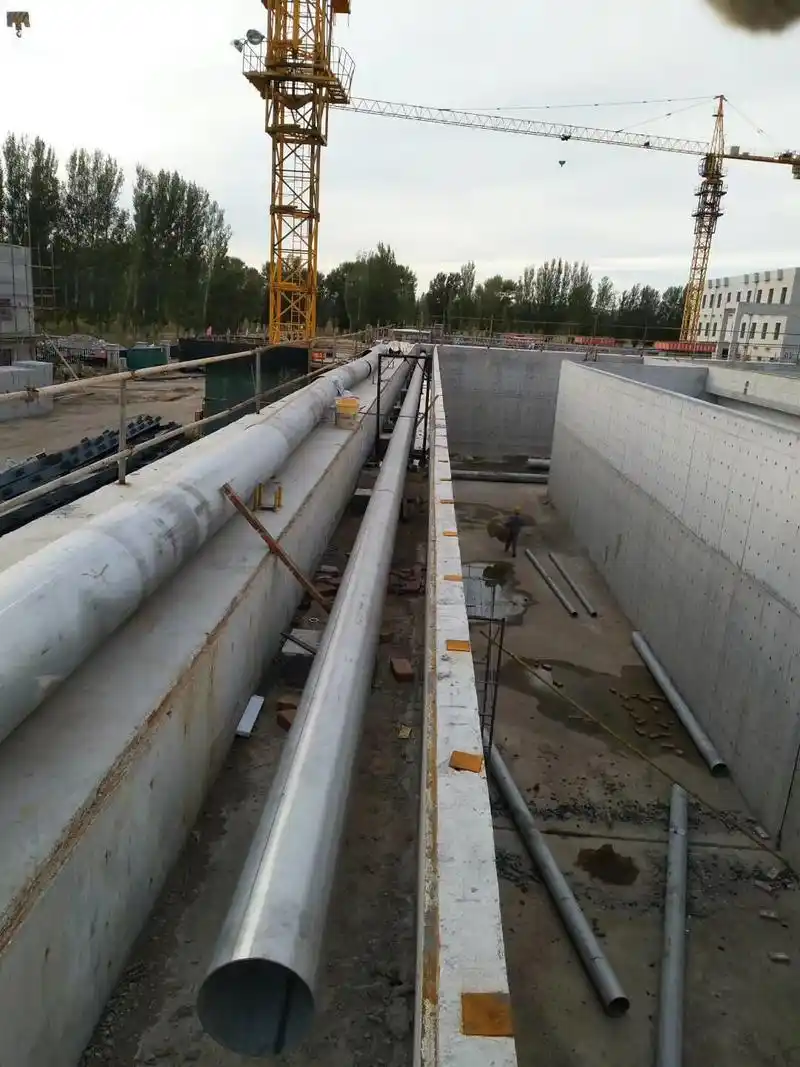 水池止水带漏水修缮案例 污水池伸缩缝漏水堵漏维修