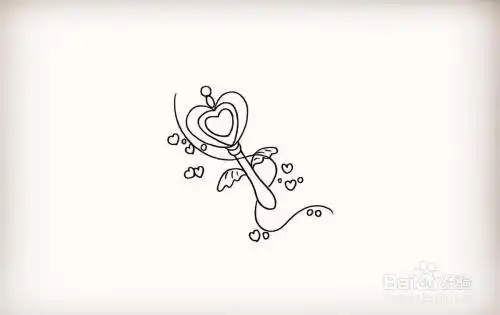 简笔画-魔法棒简笔画怎么画