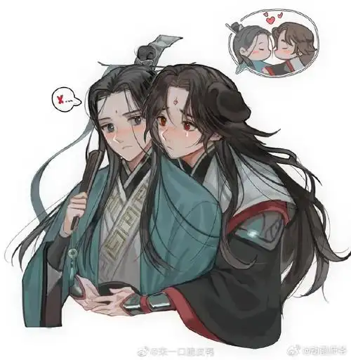 人渣反派自救系统##冰秋#  嘤嘤嘤,师尊…今天份的亲亲呢?  亲亲亲!