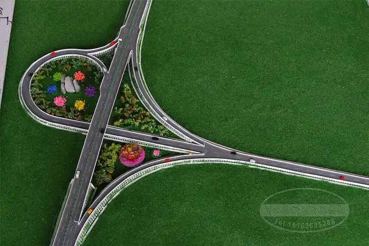 单喇叭式立交桥