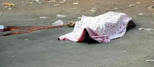 广州地铁口男子持菜刀砍死女子 后自刎身亡