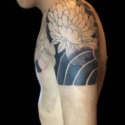 牡丹小半甲_纹身吧社区 - 纹身大咖