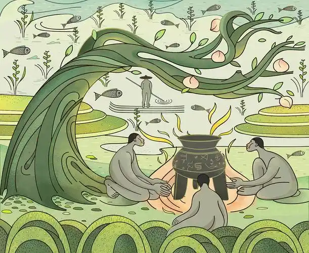 良渚文化系列插图