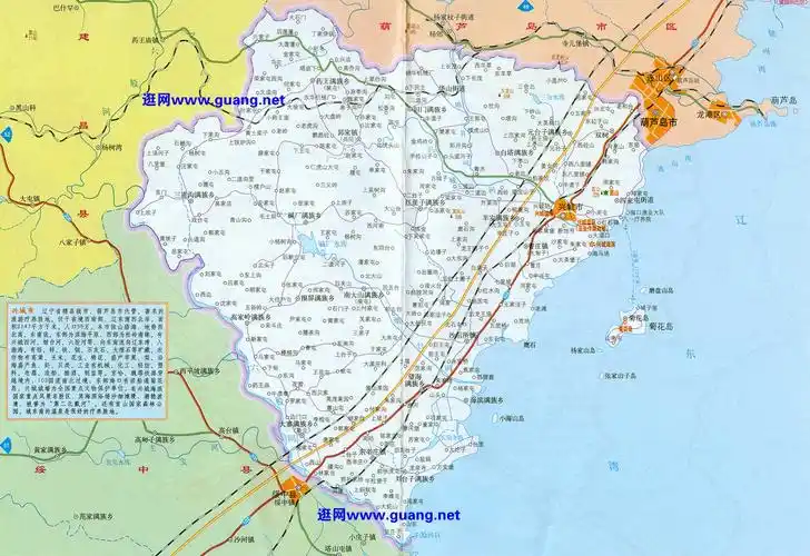 葫芦岛兴城地图全图,葫芦岛兴城地图高清版下载 - 8264户外8264.com
