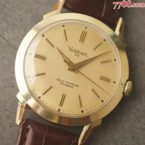 华生古董表高级收藏款53钻高级机芯限量版华盛顿表展同款-手表/腕表