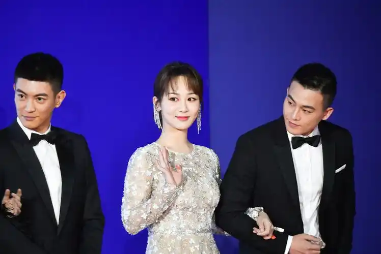 杨紫手挽欧豪仙气亮相第九届北京国际电影节