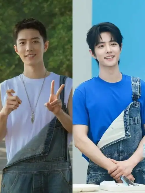 肖战背带裤造型引发热议单肩背带裤到底好穿不