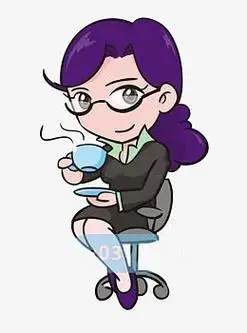 素材pngpng经理演讲情景pngpng穿蓝色套装的女强人pngpng卡通女强人