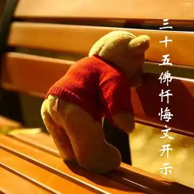 三十五佛忏悔文开示