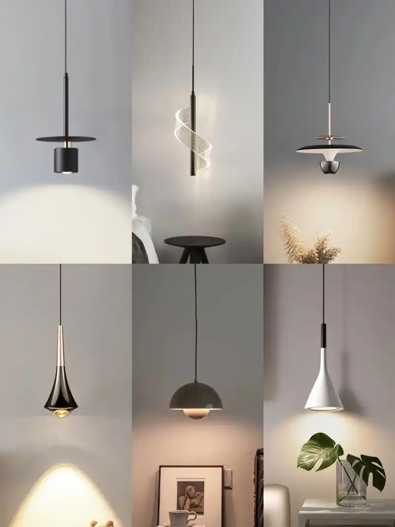 2023最新款高颜值轻奢简约床头吊灯推荐.现代简约装修风格, - 抖音